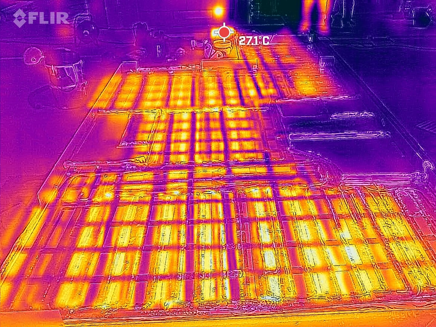 Immagine termografica FLIR